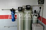 Монтаж системы фильтрации воды на сухую в Федорово после выполнения работ